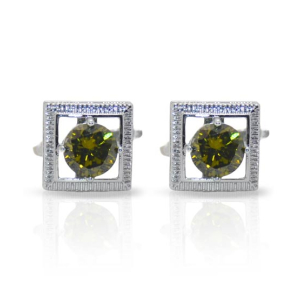 Cufflers Modern Silver Cufflinks - (CU-3009)