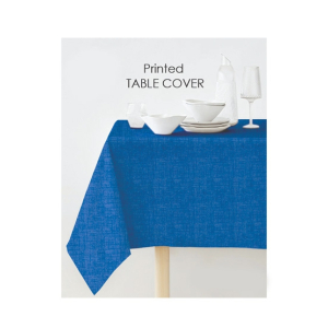 Dream On Printed Table Cover Blue (TC-033-B)