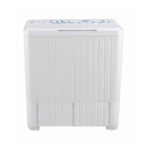 Haier Twin Tub Semi Automatic Washing Machine White (HWM 75-As)
