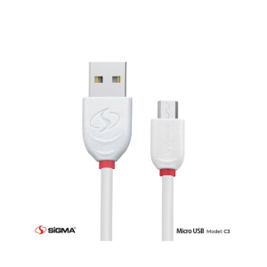 Sigma High Speed 2.1A Micro C3 Cable