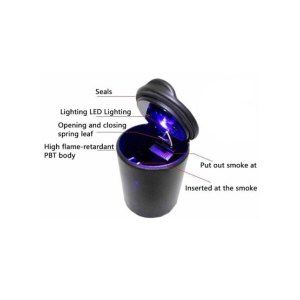 Promax Ashtray With Led For BMW Car