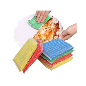 Genshirts Thickened Double Sided Dish Washing Sponge 4Pcs