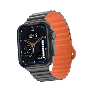 Dany Mark Pro Smartwatch Silicon Strap-Black Orange