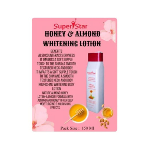 Super Star Honey & Almond Whitening Lotion - 150ml