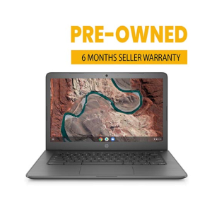 HP Chromebook 14 G5 8GB RAM 32GB Storage 14" Display Playstore Supported 1.10 GHz Intel Celeron N3350 ChromeBook Free Laptop Bag