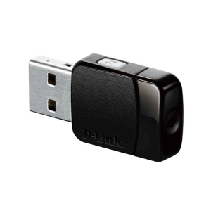 D-Link AC600 MU-MIMO Wi-Fi USB Adapter Black (DWA-171)