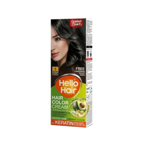Golden Pearl Hello Hair Cream - Natural Black 1