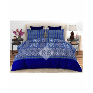 Dynasty King Size Double Bed Sheet (6080-6081)