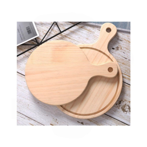 Easy Shop 11" Wooden Pizza Tray With Handle