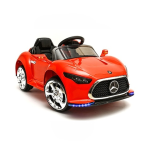 Easy Shop 2 in 1 Remote Control & Battery Operated Car For Kids Red
