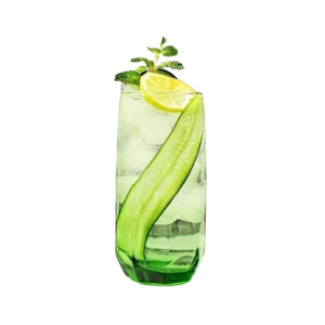 Easy Shop 6 Pcs Table Glass Set - Green (1413)
