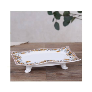 Easy Shop 9" Footed Cake Plate (0914)