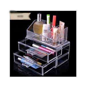 Easy Shop Acrylic Unbreakable Cosmetic Organizer