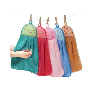 Easy Shop Hanging Washable Towel For KItchen-Red