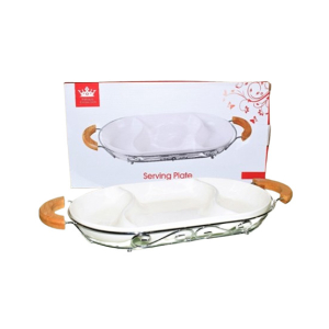 Easy Shop Solecasa Serving Dish With Steel Stand