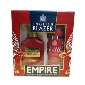 English Blazer Empire Gift Set Eau De Toilette For Men