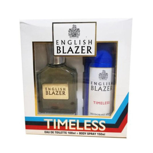 English Blazer Timeless Gift Set Eau De Toilette For Men
