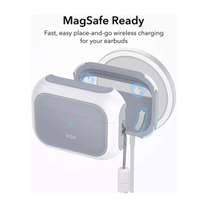 ESR Orbit Hybrid Case For AirPods Pro 2022 White (AMT-9799)