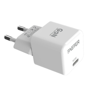 Faster Gan 30W PD Super Fast Adapter White (FAC-30C)