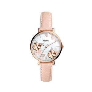 Fossil Jacqueline Three-Hand Women's Watch Blush (ES4671)