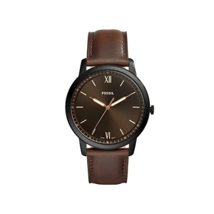 Fossil Minimalist Three-Hand Men's Watch Brown (FS5551)