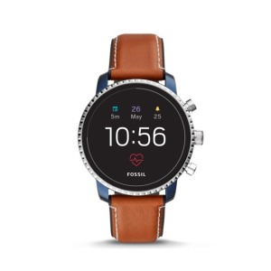 Fossil Q Explorist Gen 4 Smartwatch Tan Leather (FTW4016P)