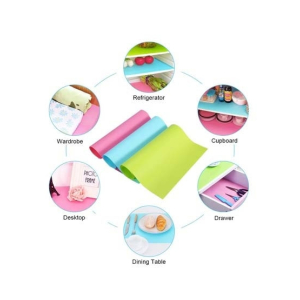 G-Mart 4 Pcs Antibacterial Refrigerator Pad