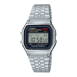 Genshirts Digital Stainless Steel Men's Watch Silver