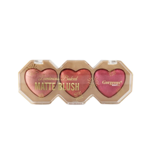 Gorgeous Beauty Luminous Baked Matte Blush (002)