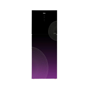 Haier Glass Door Inverter Freezer-on-top Refrigerator 10 Cu Ft HRF-316IA)-Purple