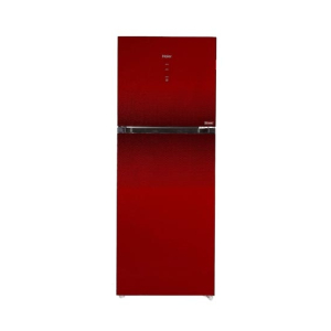 Haier Glass Door Inverter Freezer-On-Top Refrigerator 10.5 Cu Ft (HRF-336 IPR)
