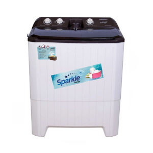 Homage Semi-Automatic Twin Tub Washing Machine 11Kg Coffee Diamond (HWM-49112)