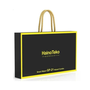 Haino Teko Gift Set Smartwatch For Men Black (GP-21)