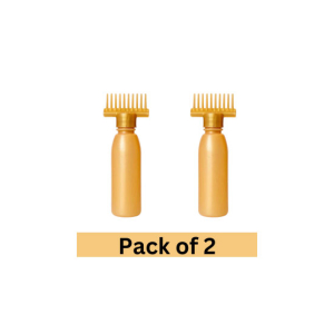 Choiccy Pack of 2 Hair Oil Applicator Comb Bottle  