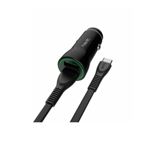 Havit Double Port Car Charger Black (ST844)