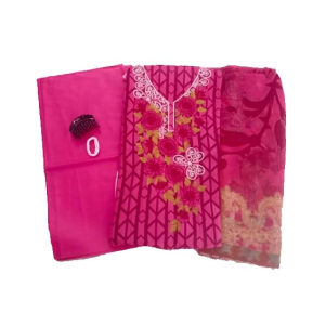 Hayats Shop Unstitched Lawn Collection 3 Piece (0002)