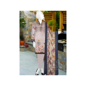 Hayats Shop Unstitched Lawn Collection 3 Piece (0005)