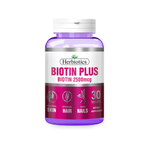 Herbiotics Biotin Plus 2500mcg - 30 Tablets
