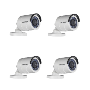 Hikvision 720P HD IR Bullet Camera Pack of 4 (DS-2CE16C0T-IRP)