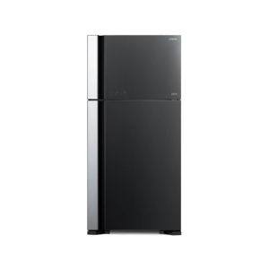 Hitachi Big 2 Inverter Freezer-on-Top Refrigerator 19 Cu Ft Glass Gray (R-VG690P7MS)
