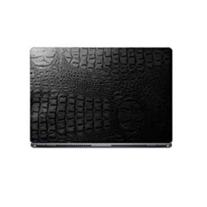 Ferozi Traders Universal Crocodile Texture Laptop Back Protector - Black