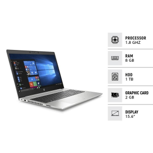 HP Probook 450 G7 15.6" Core i7 10th Gen 8GB 1TB Geforce MX130 Laptop with Backpack - Without Warranty