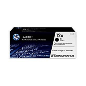HP 12A LaserJet Toner Cartridge Black (Q2612AD)