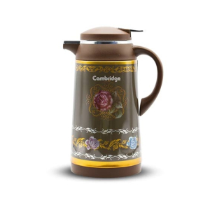 Cambridge Hot & Cold Thermos Jug 1Ltr Brown (VF1001-MS)