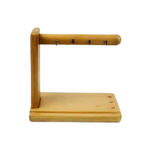 Idukan.pk Wooden Mobile Stand Keychain Holder 