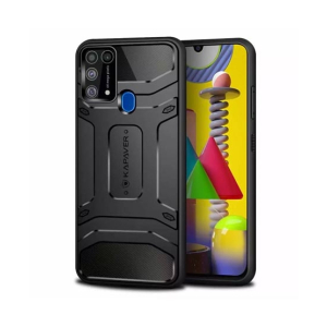 Kapaver Rugged Black Case For Galaxy M31 (AMT-0580)