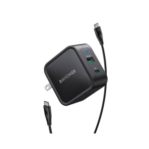 RAVpower PD Pioneer USB C Charger with USB C To USB C Cable (AMT-9240)
