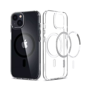 Spigen Ultra Hybrid Mag Black Case For Apple iPhone 13 (ACS03529)
