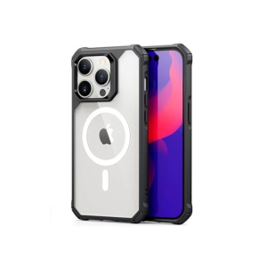 ESR Air Armor Case with Halolock Magnetic Ring MagSafe For iPhone 14 Pro - Clear Black (AMT-8402)