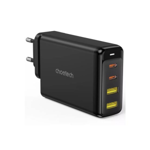 Choetech 140W 4-Port Quick Charger Black - (PD6005)